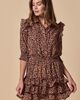 The Shirt by Rochelle Behrens The Shirt by Rochelle Behrens The Ruffled Tiered Minidress - 1