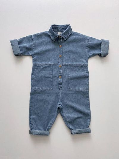 The Simple Folk The Simple Folk The Denim Boiler Suit