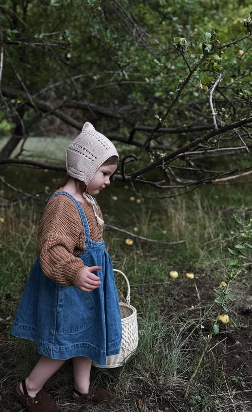 The Simple Folk The Simple Folk The Oversized Denim Pinafore Kids