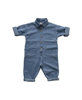 The Simple Folk The Simple Folk Unisex Denim Boiler Suit