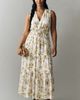 The Somerset Collection by Anthropologie By Anthropologie Somerset Linen Blend Sleeveless Maxi Dress - 4