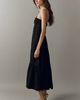 The Somerset Collection by Anthropologie By Anthropologie Somerset Linen Blend Strapless Midi Dress - 4