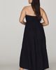 The Somerset Collection by Anthropologie By Anthropologie Somerset Linen Blend Strapless Midi Dress - 7