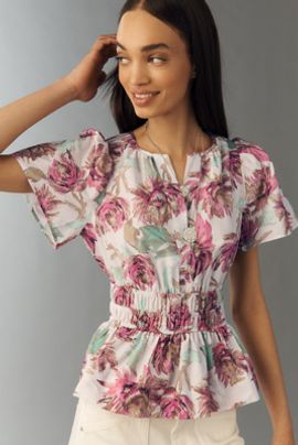 The Somerset Collection by Anthropologie Somerset Blouse