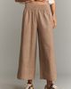 The Somerset Collection by Anthropologie Somerset Cotton-Linen Striped Pull-On Pants - 2