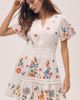 The Somerset Collection by Anthropologie Somerset Embroidered Mini Dress - 1