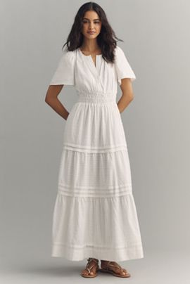 The Somerset Collection by Anthropologie Somerset Lurex Maxi Dress