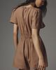 The Somerset Collection by Anthropologie Somerset Romper: Linen Edition - 2