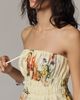 The Somerset Collection by Anthropologie Somerset Strapless Silken Blouse - 2