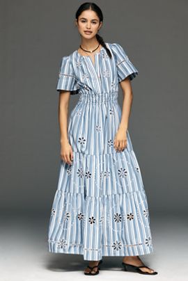 sachin and babi light blue dress Anthropologie Plus Size Fashojn Fall New Arrivals