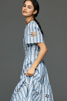 the somerset embroidered maxi dress product info and reviews The Somerset Maxi Dress: Embroidered Edition