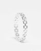 The Status Syndicate The Status Syndicate sterling silver chain link ring - 2