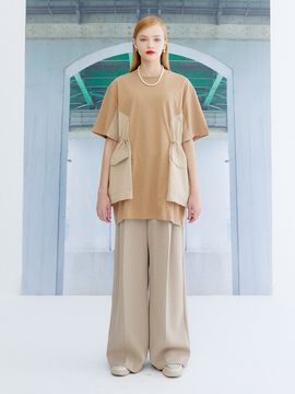 the studio K Oversized String Top_Beige