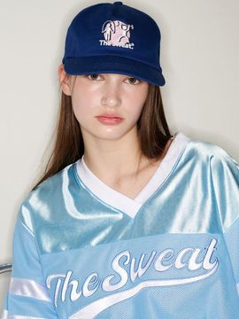 The Sweat. Workout Cap_Blue