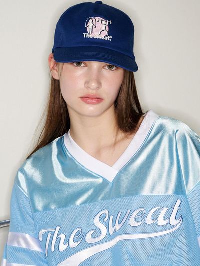 The Sweat. Workout Cap_Blue