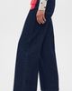 The Tiny Big Sister The Tiny Big Sister Bicolor Denim Jeans Denim w/ Red - 4