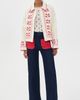 The Tiny Big Sister The Tiny Big Sister Bicolor Denim Jeans Denim w/ Red - 5
