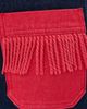The Tiny Big Sister The Tiny Big Sister Bicolor Denim Jeans Denim w/ Red - 6