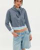 The Tiny Big Sister The Tiny Big Sister Lara Striped Scarf Cardi - 4