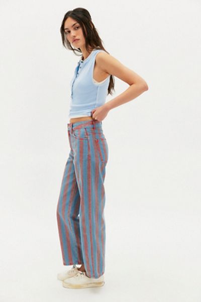 The Tiny Big Sister The Tiny Big Sister Maru Striped Jeans