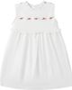 The Umbrella Academy The Umbrella Academy Floral Embroidered Ruffle Shirred Dress - 1