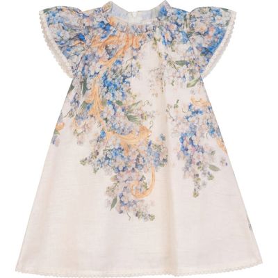 The Umbrella Academy The Umbrella Academy Floral Lace Trim Ruffle Neck Dress