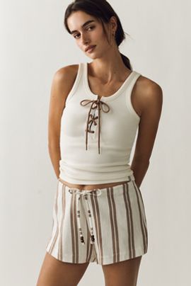 The Upside Baja Elias Cotton Shorts