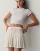 The Upside Cadiz Pleated Mini Skirt - 1