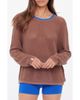 The Upside The Upside Avalon Bayli Organic Cotton Knit Sweatshirt - 1