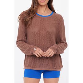 The Upside The Upside Avalon Bayli Organic Cotton Knit Sweatshirt
