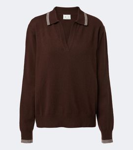 The Upside The Upside Coco Luna cashmere-blend polo sweater