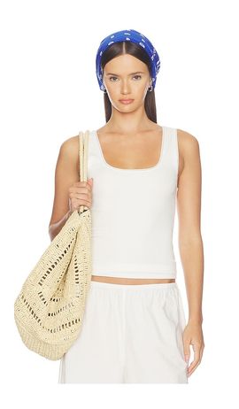 THE UPSIDE THE UPSIDE Del Rey Pointelle Tank Top