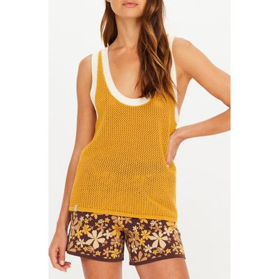 The Upside The Upside Fenway Wales Knit Tank