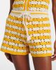 The Upside The Upside Goldie Malik cotton crochet shorts - 3
