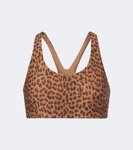 The Upside The Upside Javan Jade leopard-print sports bra