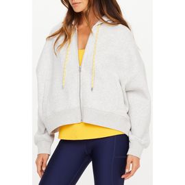 The Upside The Upside Jude Full Zip Crop Hoodie
