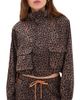 The Upside The Upside Ludlow Ace Shell Jacket Leopard - 1