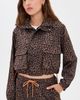 The Upside The Upside Ludlow Ace Shell Jacket Leopard - 2