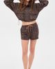 The Upside The Upside Ludlow Ace Shell Jacket Leopard - 5