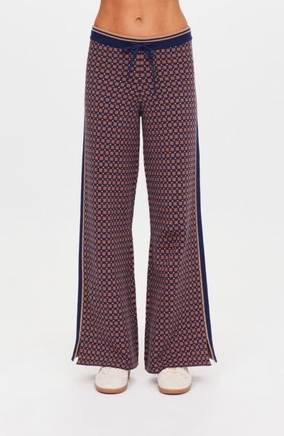 The Upside The Upside Lumiere Juniper Geometric Knit Pants 