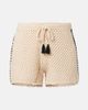 The Upside The Upside Luminary Hali crochet cotton shorts - 1