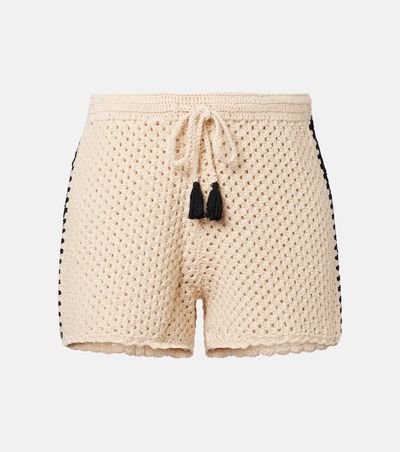 The Upside The Upside Luminary Hali crochet cotton shorts