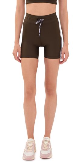 The Upside The Upside Oxford Spin Shorts Cocoa