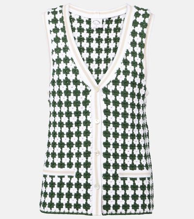 The Upside The Upside Portobello Watson crochet cotton vest