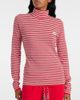 The Upside The Upside Raie striped cotton turtleneck top - 5