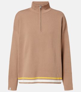 The Upside The Upside Veneto Carter knitted half-zip sweater