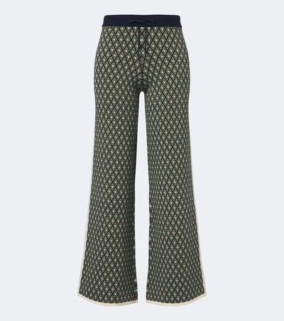 The Upside The Upside Viva Juniper cotton-blend wide-leg pants