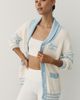 The Wild Collective The Wild Collective x Anthropologie 100% Cotton Future Mrs. Cardigan - 1