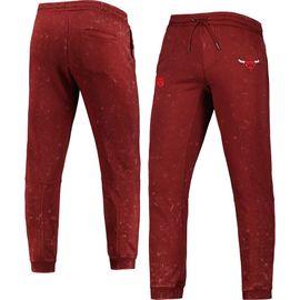 THE WILD COLLECTIVE Unisex The Wild Collective Red Chicago Bulls Acid Tonal Jogger Pants 
