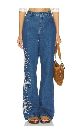 The Wolf Gang The Wolf Gang Amana Denim Flare Jean